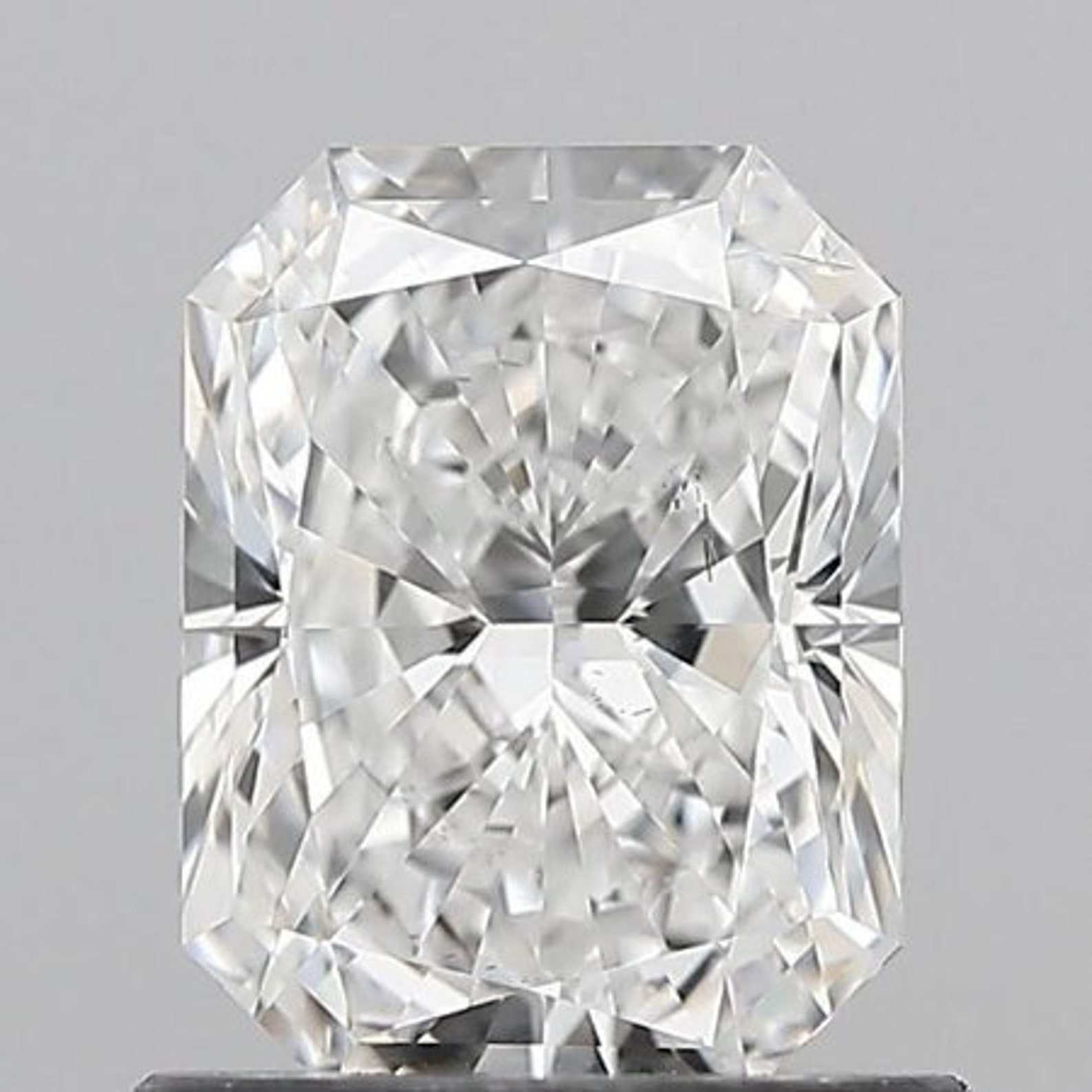 Radiant 1 Carat Lab Created Diamond D Color SI1 Clarity Etsy