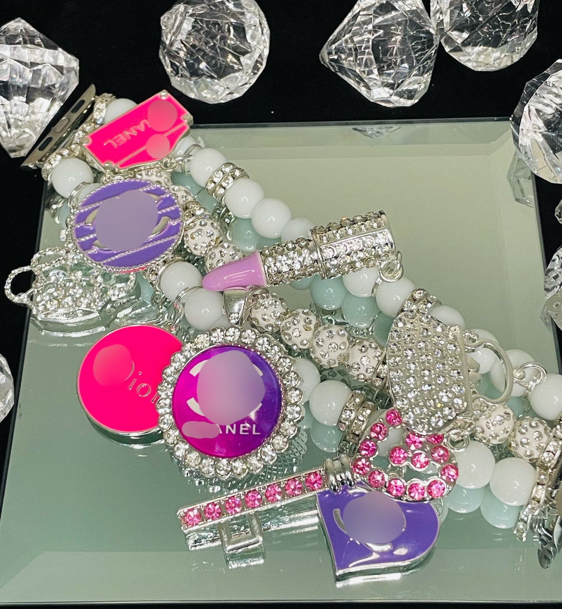 Apple Watch charm bracelet Etsy