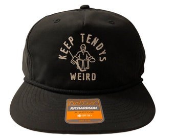 Keep Tendys Weird Embroidered Snapback Rope Hat