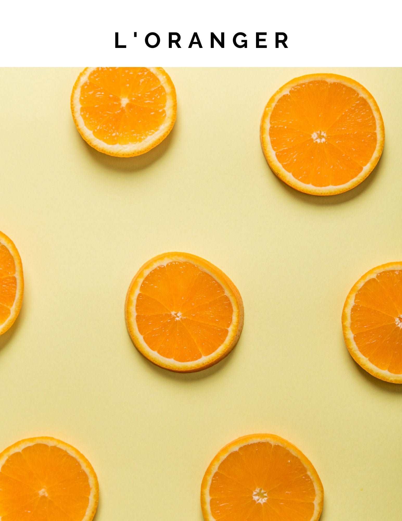 Wall Art Oranges in French Etsy