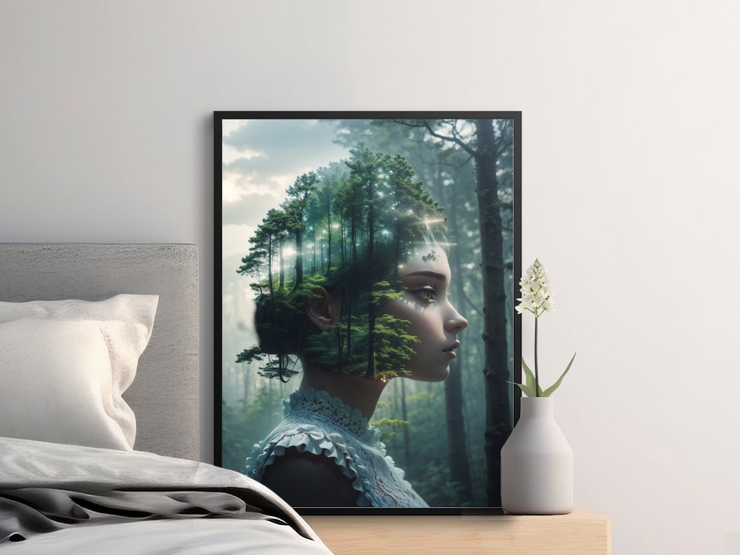 Surreal Wall Art Decor Modern Poster Digital Download Art Room - Etsy