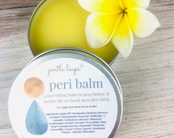 Postpartum Perineal Balm | After Birth Care | Herbalist Formulated | Natural Birth | New Mom Gift | Natural Postpartum Recovery