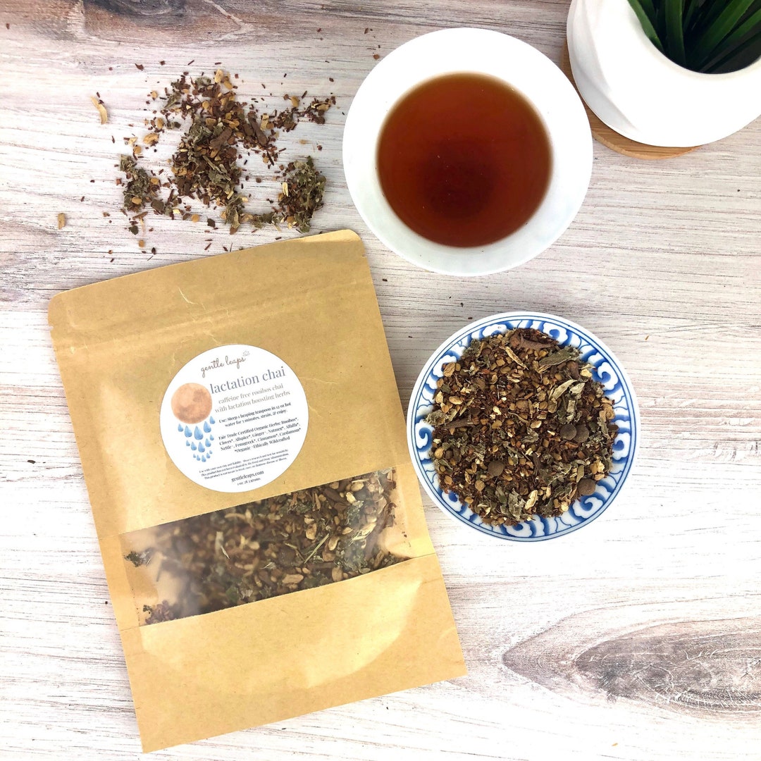 Lactation Chai Tea Caffeine Free Rooibos Organic Herbalist Formulated Breastfeeding Support New