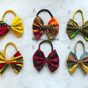 JUMBO Ankara Hair Bow