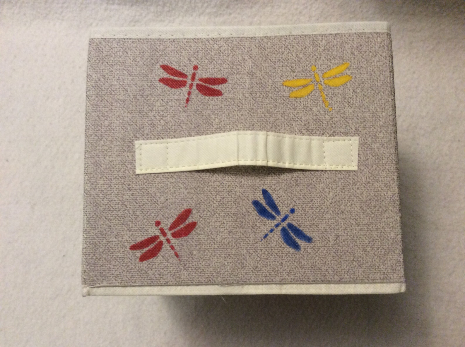 Dragonfly Collapsible Storage Container Set of Two Etsy