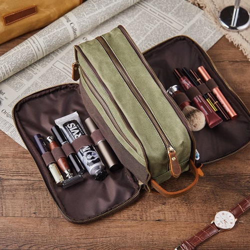 Personalized Groomsmen Toiletry Bag Groomsman Gift Waterproof Etsy