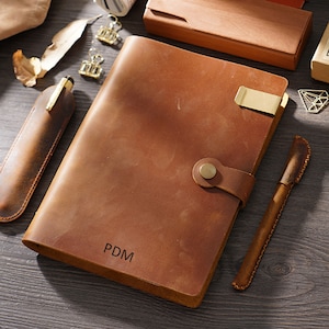 Leather Journal Notebook, Personalized Leather Travel Journal, Leather Diary,Birthday Anniversary Gift, Graduation Gift, Christmas Gift