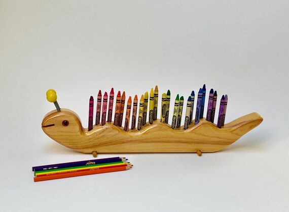 Wooden cheap caterpillar etsy