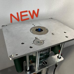 Befestigungsplatte mit Fräsheber für BOSCH ACE 1200-1400 A08-US