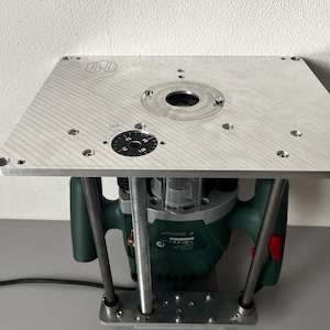 Befestigungsplatte mit Fräslift für BOSCH ACE 1200-1400 A08-U