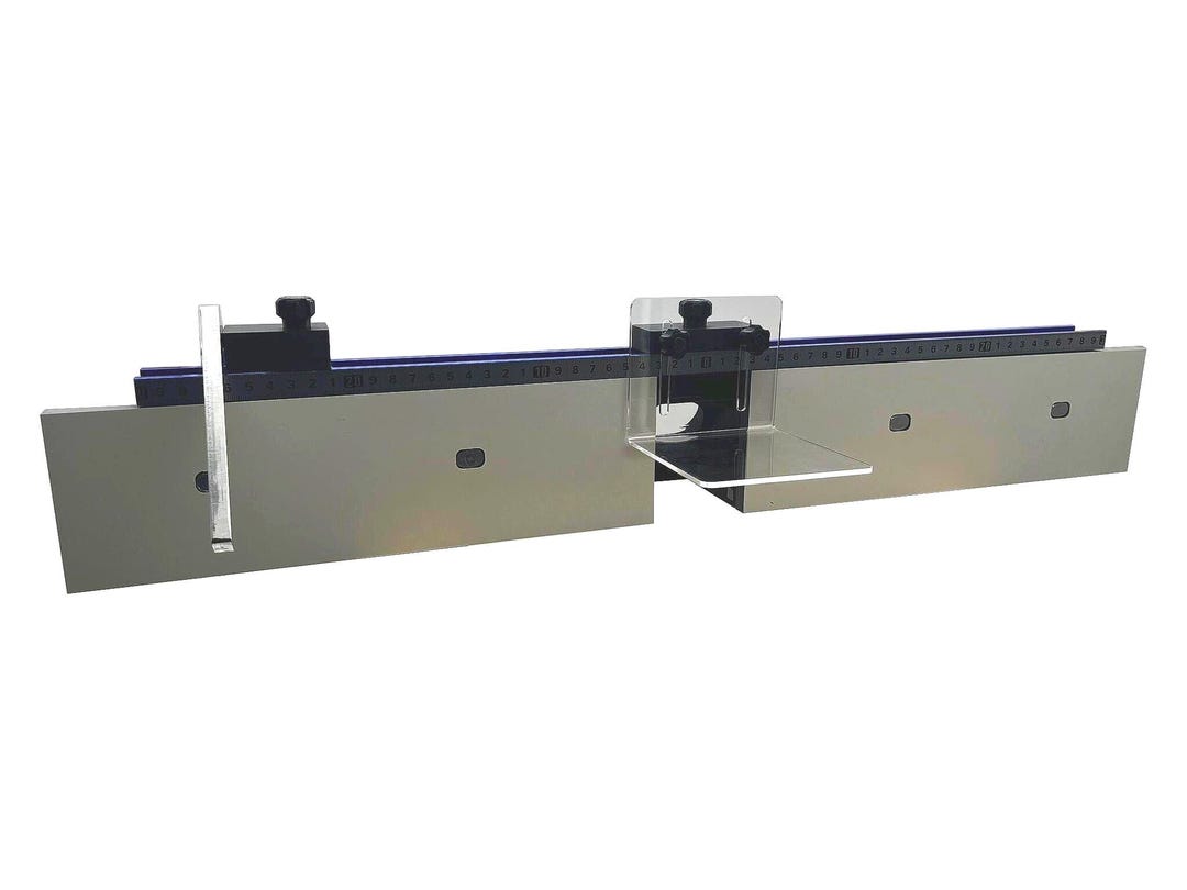 Mill Table With Ruler Milling Table With Parallel Guide (fence) – HPL 15 Mm - Etsy