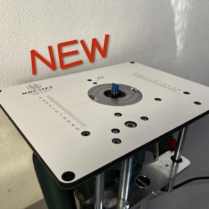 Befestigungsplatte mit Fräslift für BOSCH GOF 1250 CE