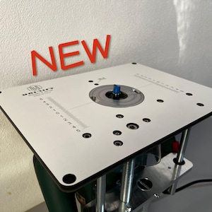 Befestigungsplatte mit Fräslift für BOSCH ACE 1200-1400 POF H-08
