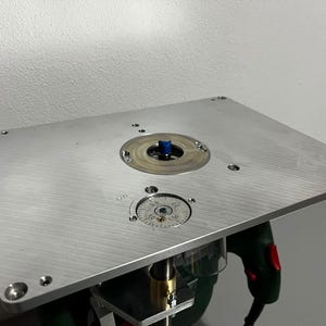Befestigungsplatte mit Fräsheber für BOSCH ACE 1200-1400