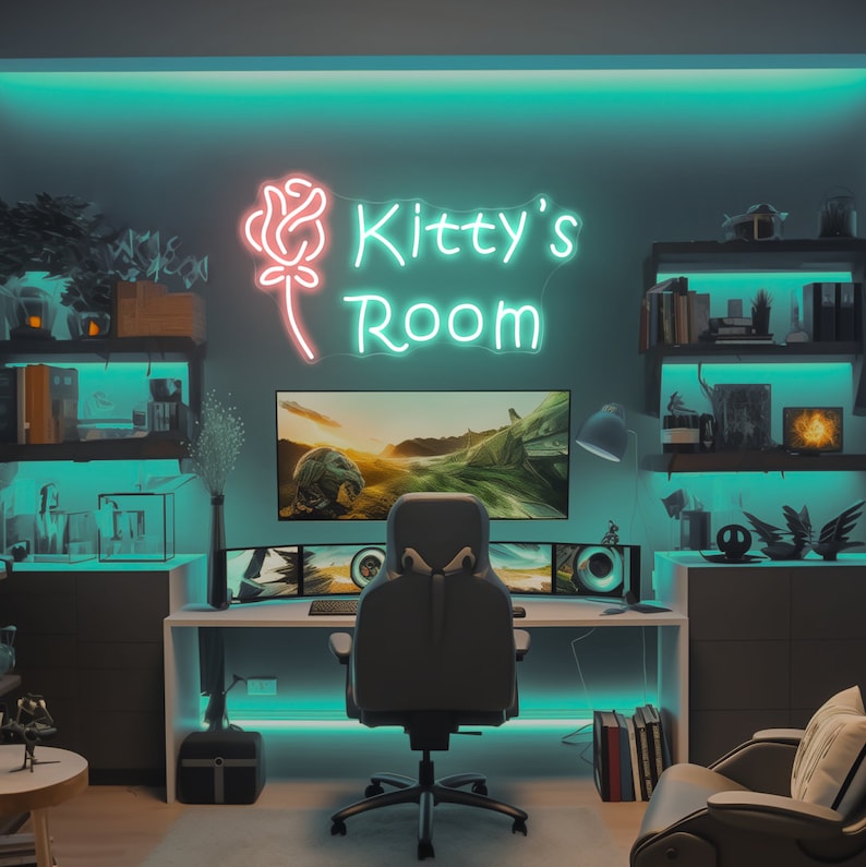 Living Room Neon Sign Ideas