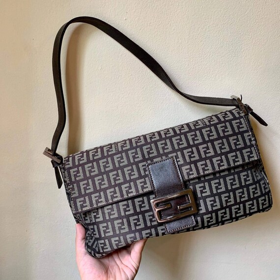 Authentic Vintage Fendi Zucca Bag