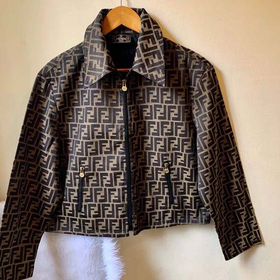 Authentic Vintage Fendi Zucca Jacket