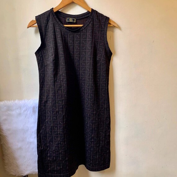 Authentic Vintage Fendi Zucca Dress