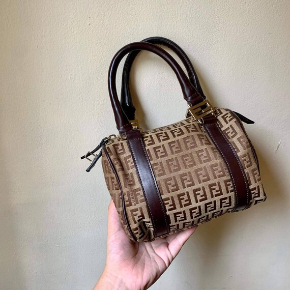 Authentic Vintage Fendi Zucca Bag