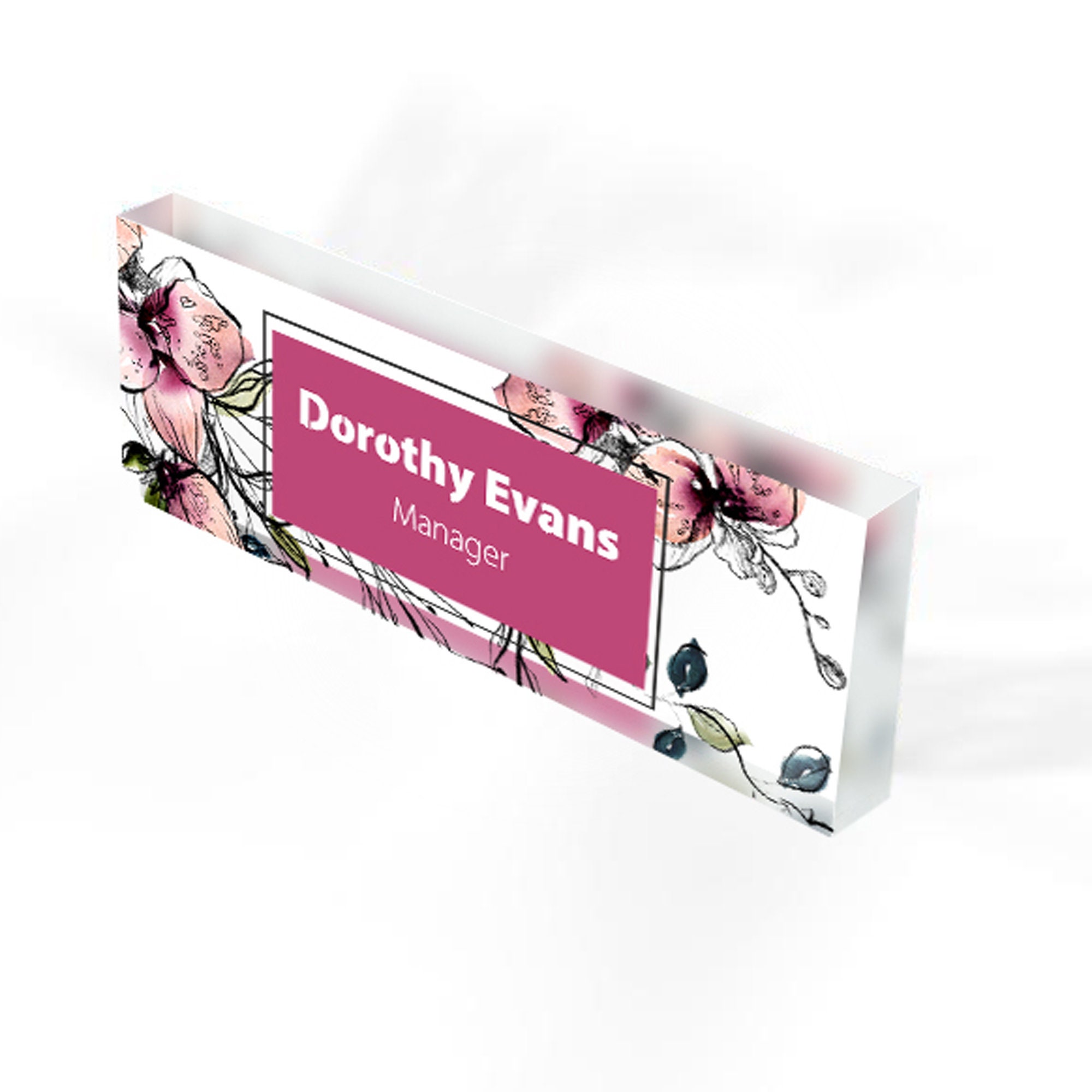 Name Plate Desk Name Plate Personalized Custom Name Etsy UK