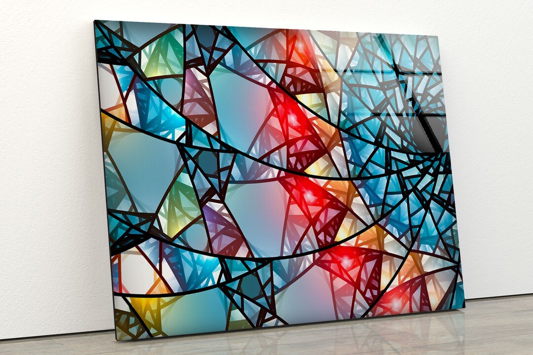 Mega Size Glass Print Wall Arts for Big Walls-office Decor - Etsy