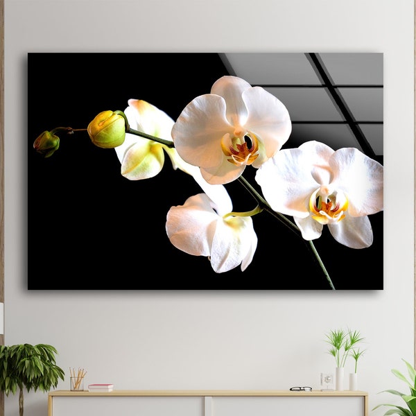Orchid Wall Art Etsy