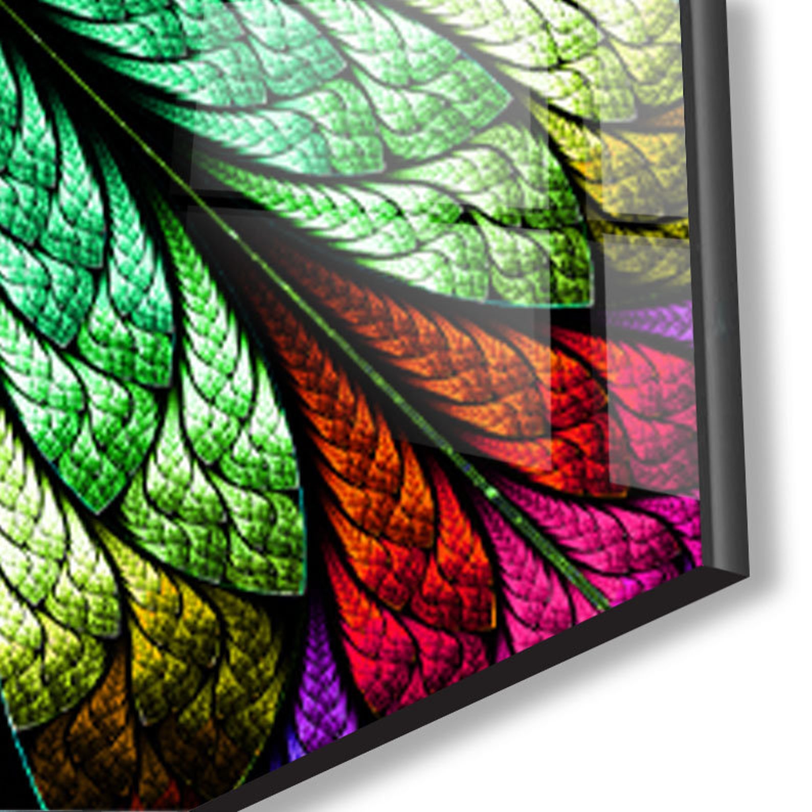 Glass Wall Art-Home Decor Gift-Large Wall Decor Living | Etsy