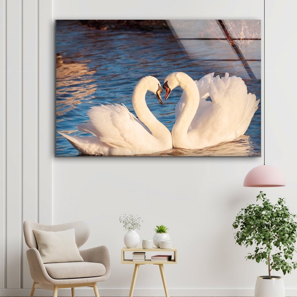 Swan Wall Art Etsy