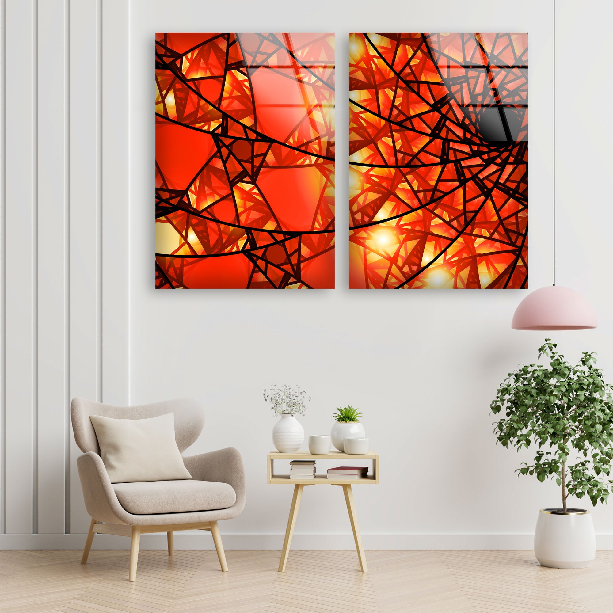 Tempered Glass Wall ArtWall ArtWall DecorHome Etsy