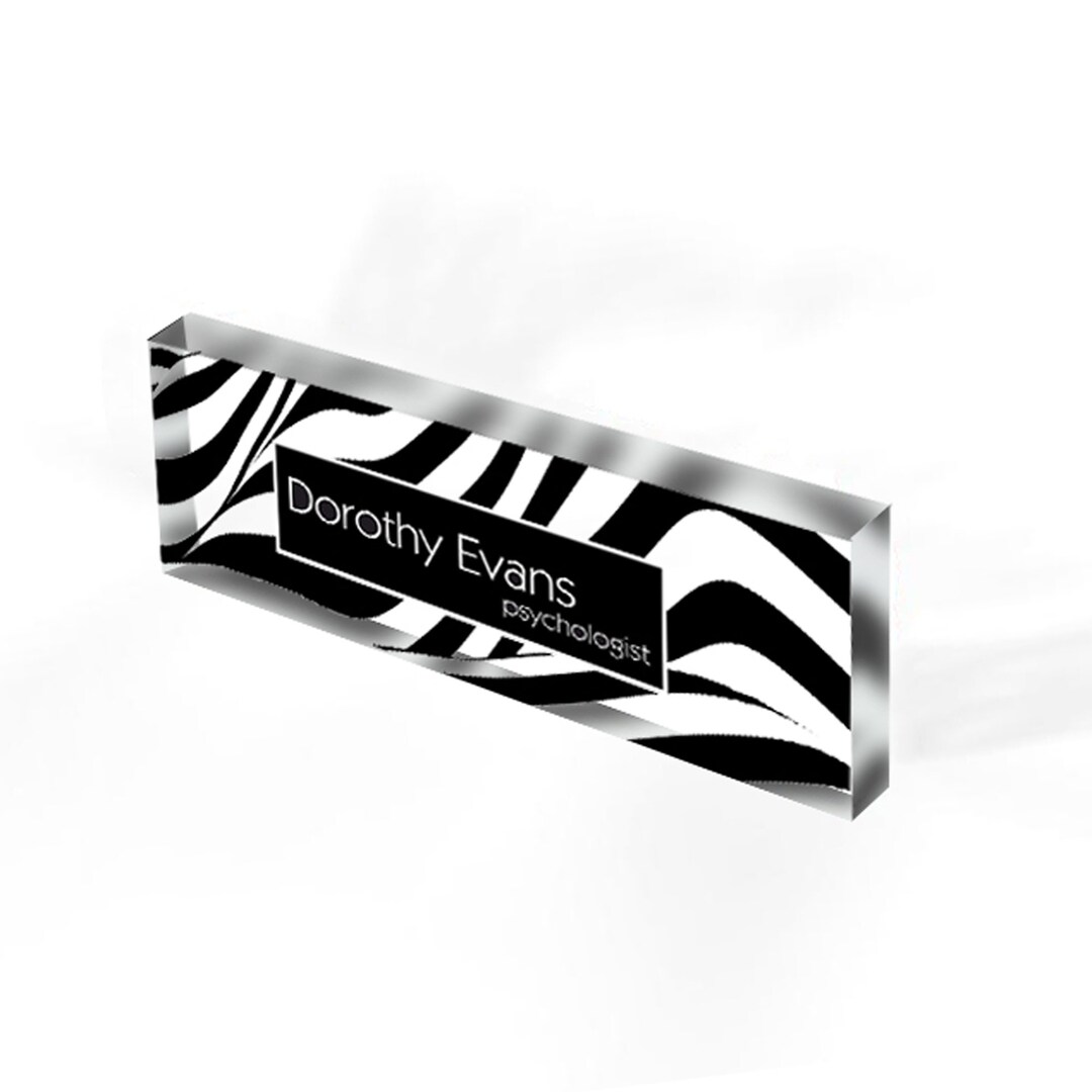 Name Plate Desk Name Plate Personalized Custom Name Etsy