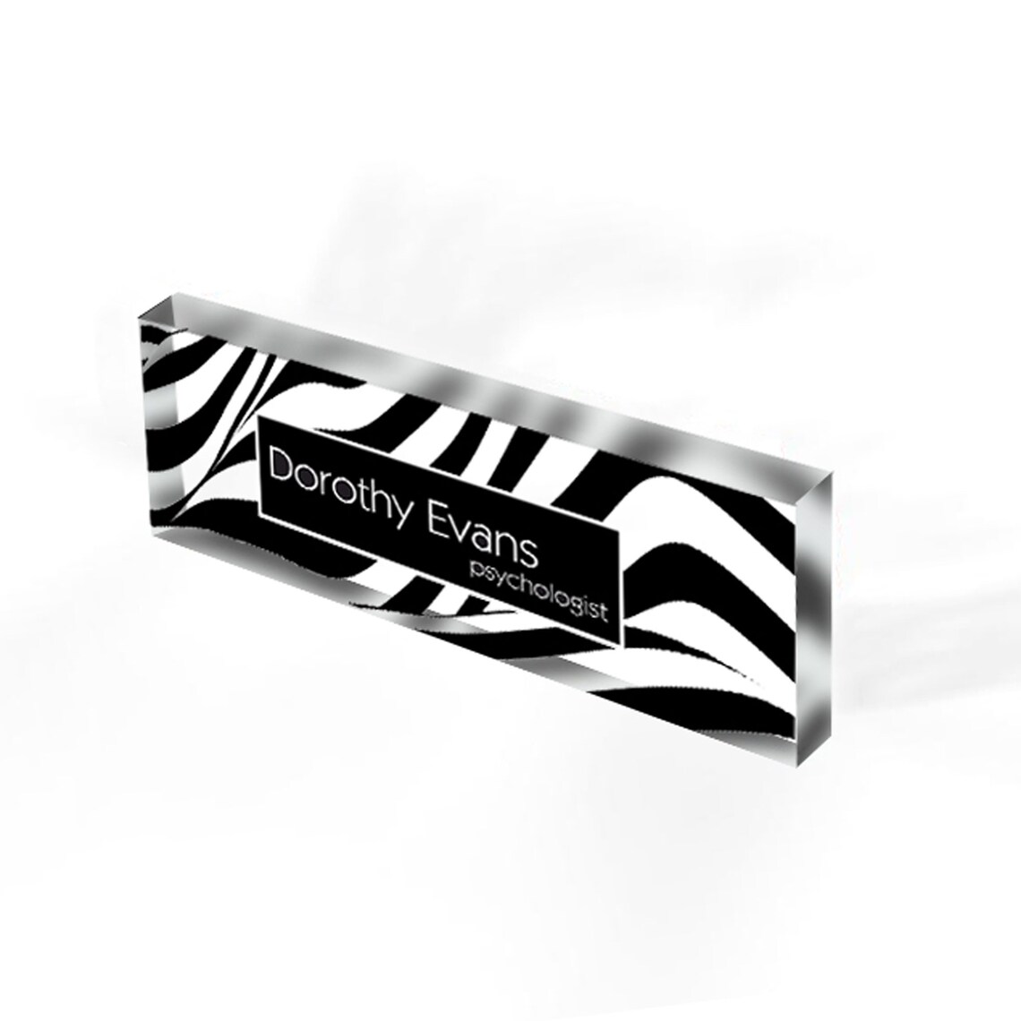 Name Plate Desk Name Plate Personalized Custom Name Etsy