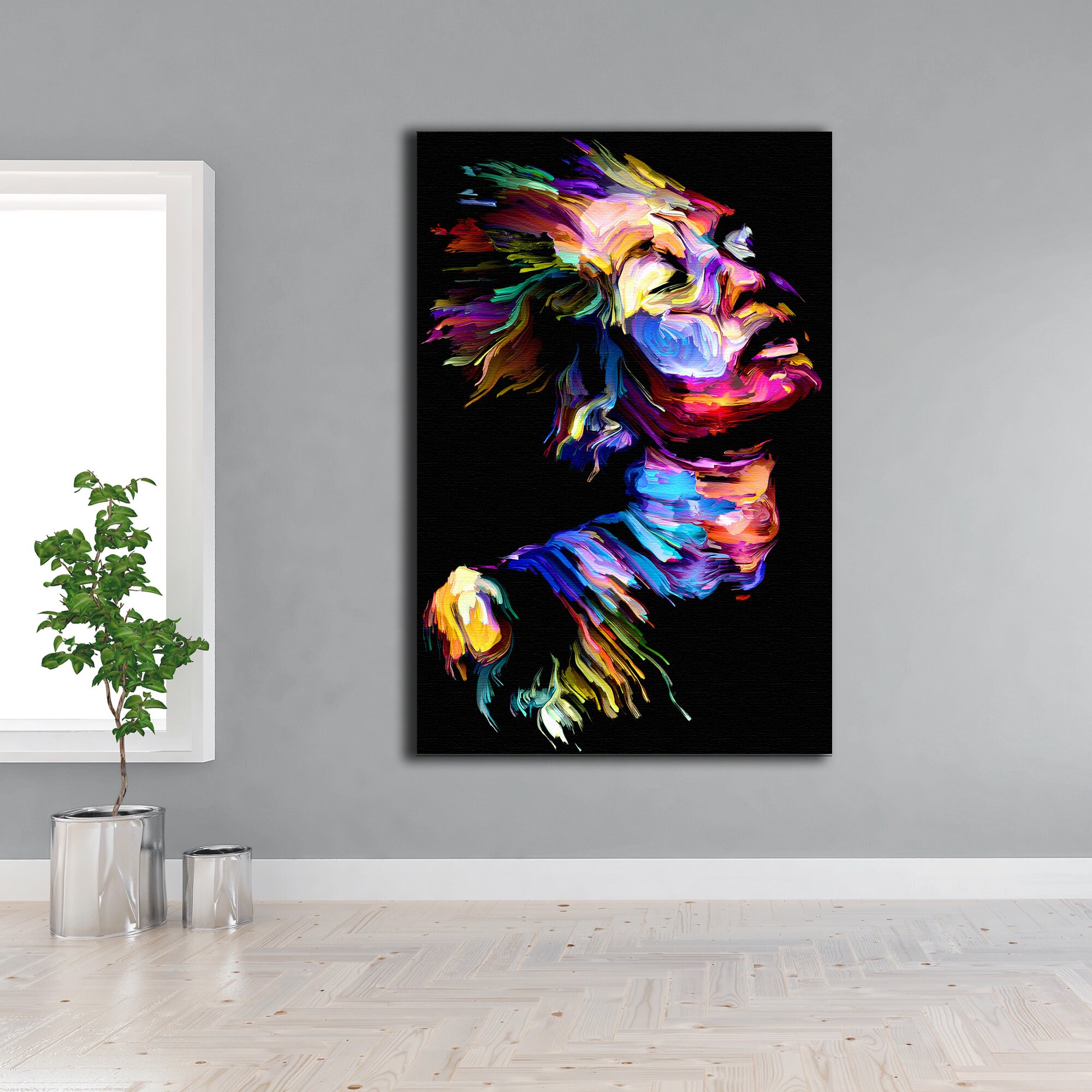 Large Canvas Art-Abstract Canvas Art Print-Oversized Wall Art | Etsy