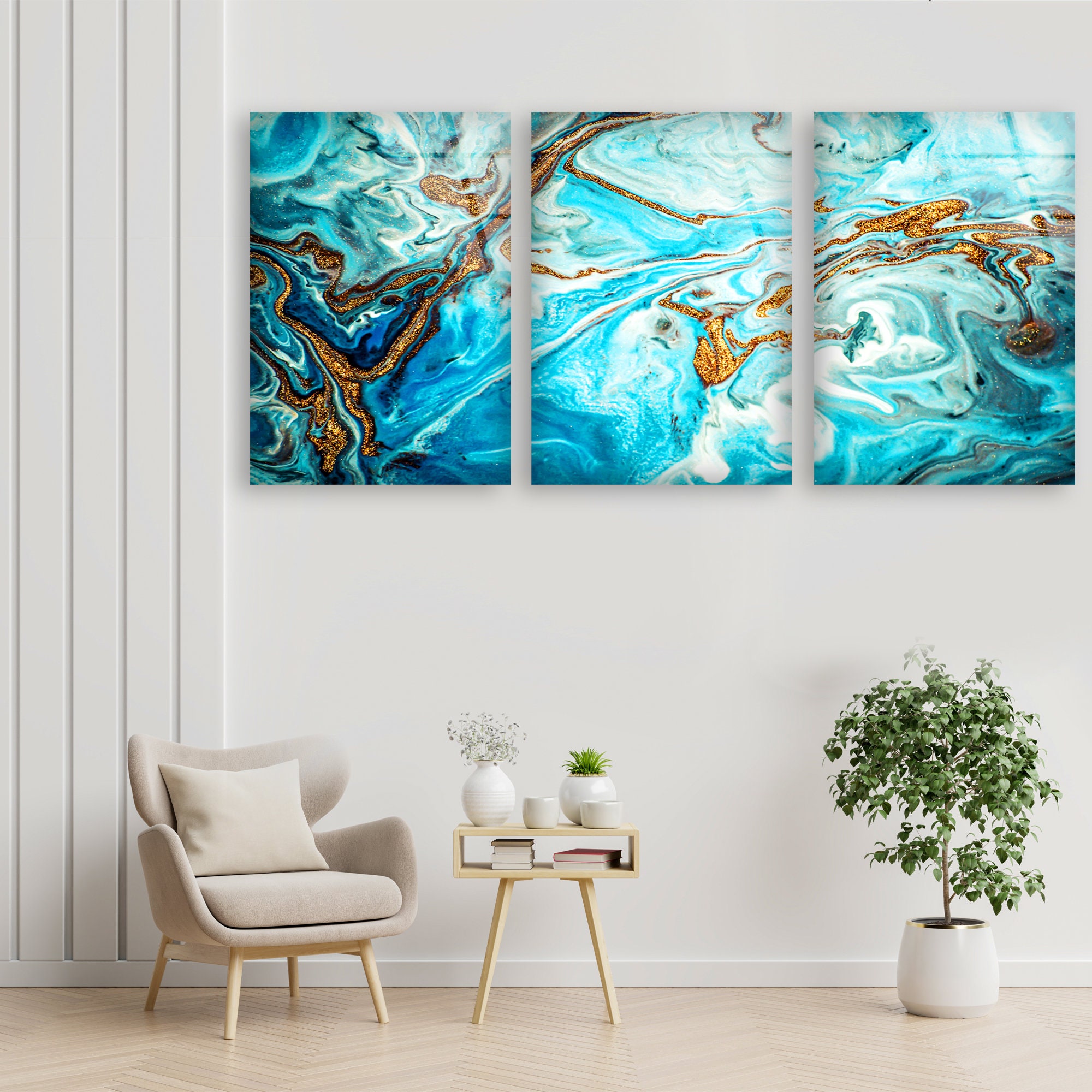 Tempered Glass Wall ArtWall ArtWall DecorHome Etsy