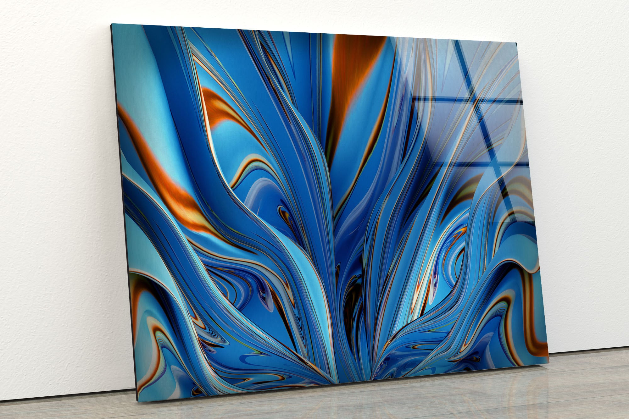 Tempered Glass Wall Artmega Size Glass Wall Decoroffice Wall Etsy