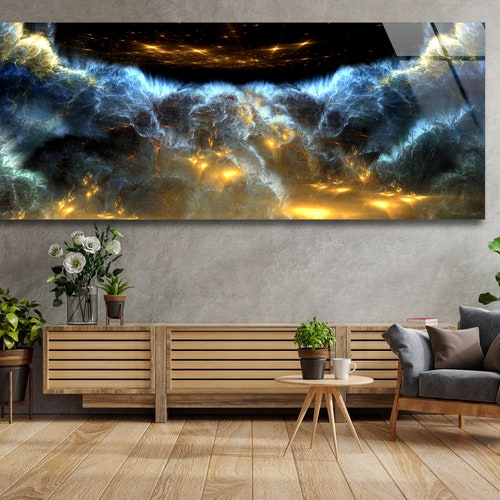 Tempered Glass Wall Artpanoramic Wall Artwall Decorhome Etsy