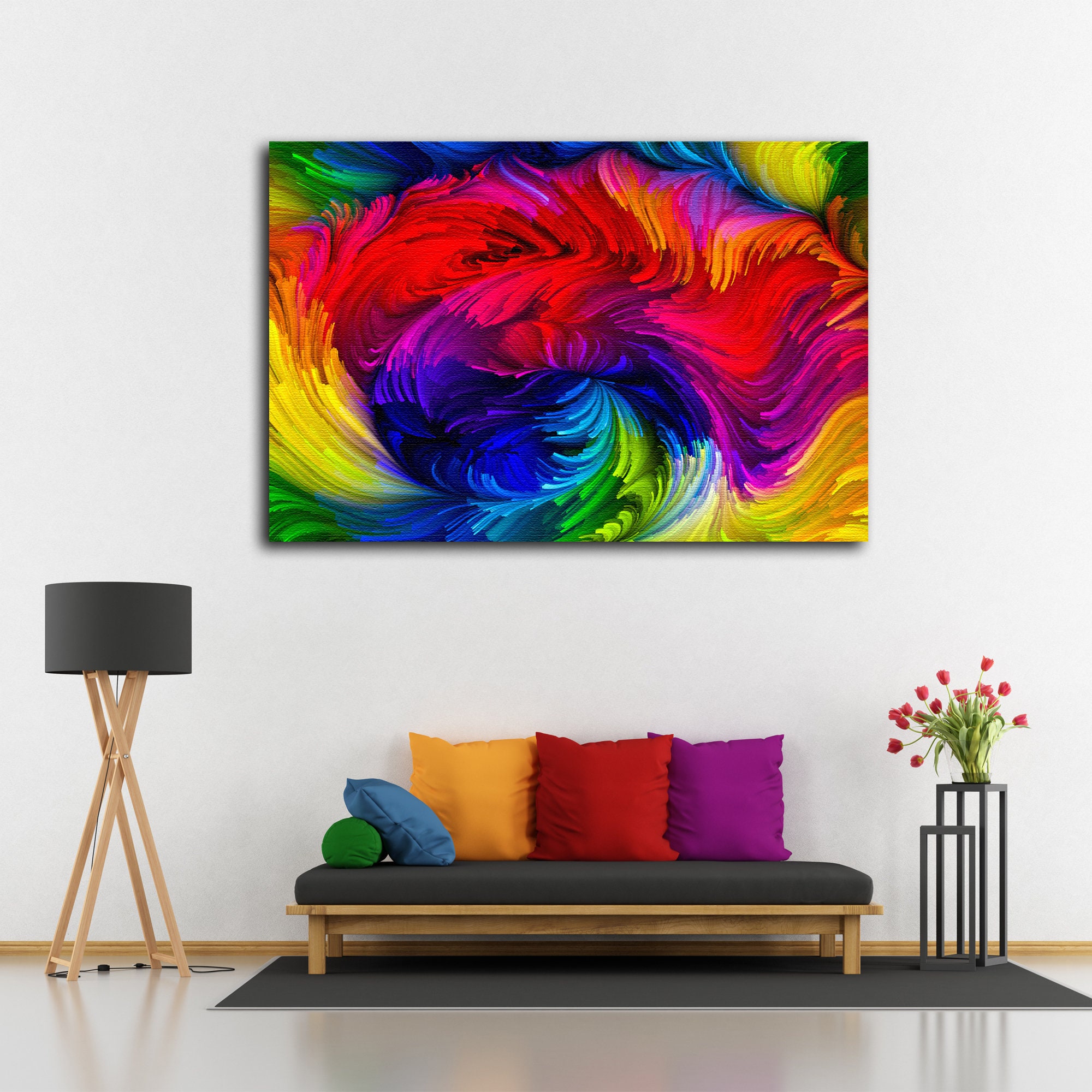 Large Canvas Art-Abstract Canvas Art Print-Oversized Wall Art | Etsy