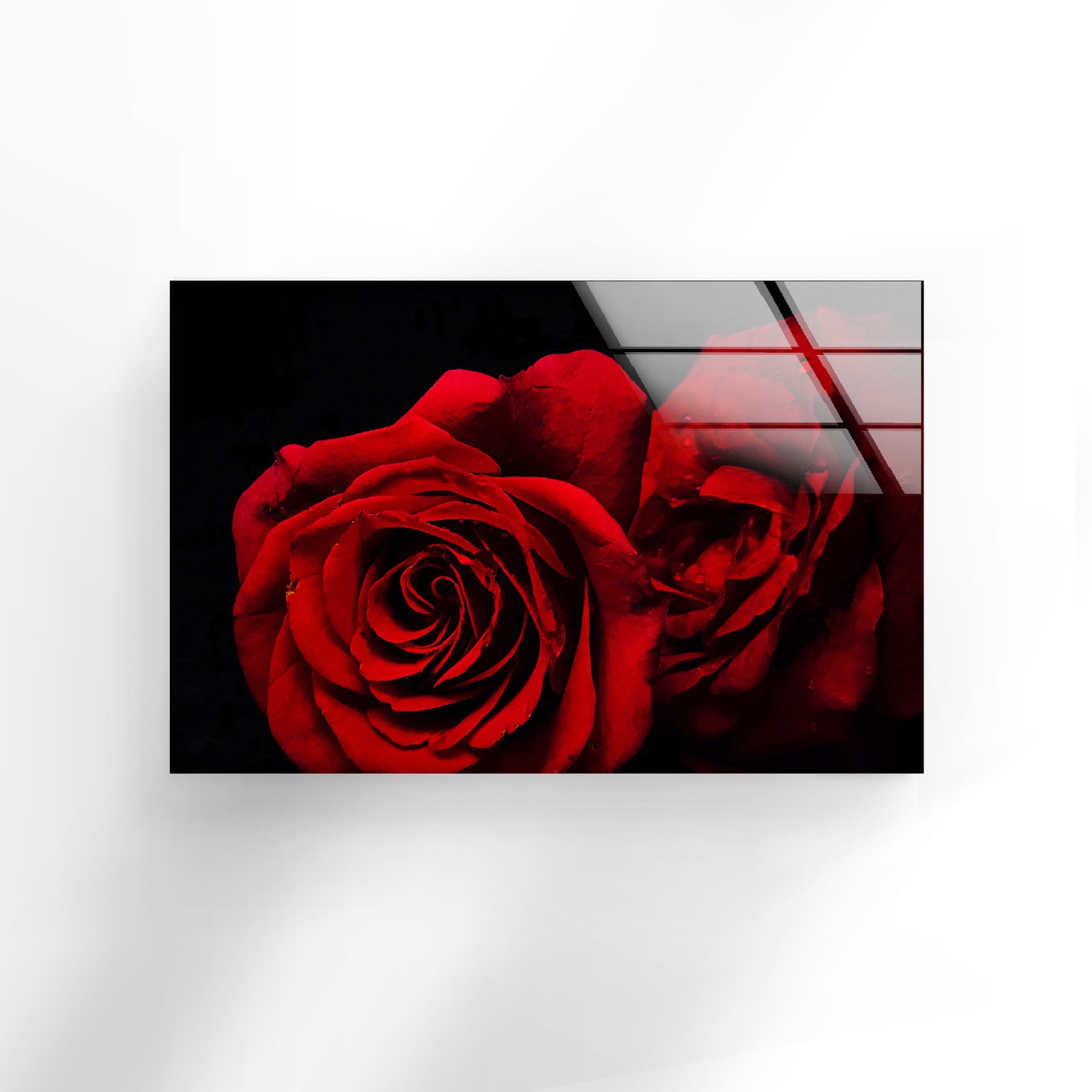 Tempered Glass Printing Wall Artoversized Wall Decorhome Etsy