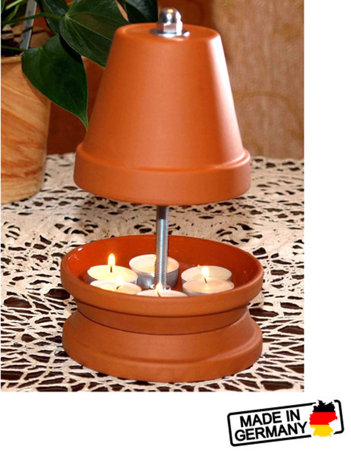 Tea Light Oven for up to 6 Tea Lights, Tea Light Heater, Tea Light