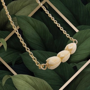 Collier doré Hamilton Pikake