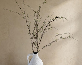 Artificial Leaf Branch with new growth leaves- 50" Stem, Home Floral
