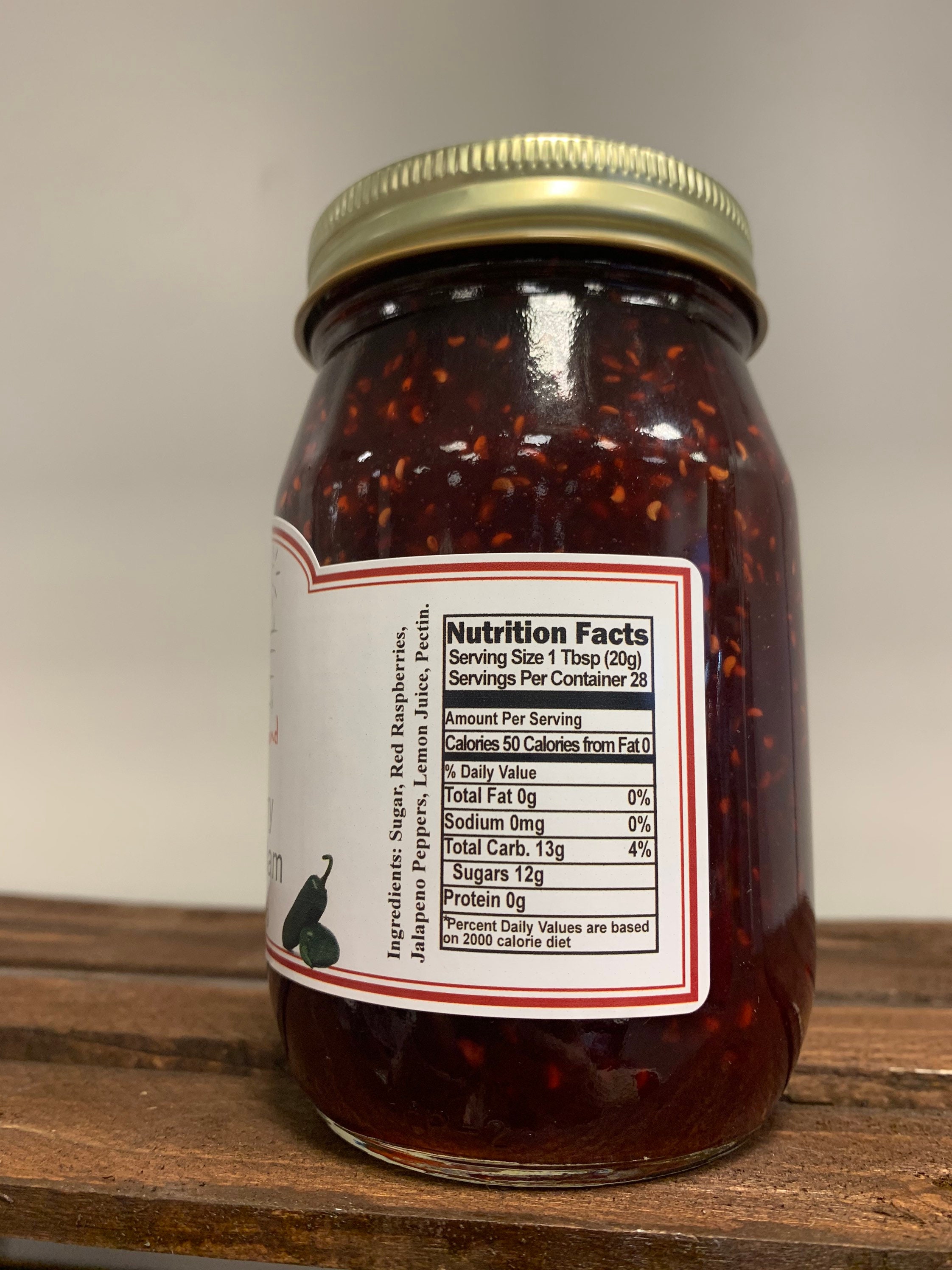 Raspberry Jalapeno Jam Etsy
