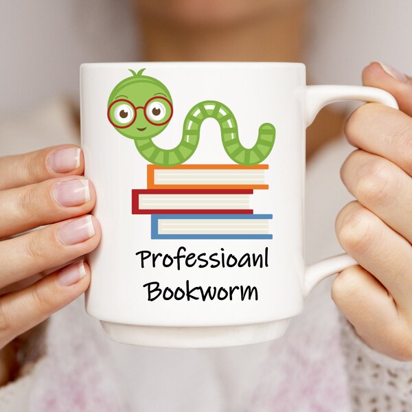 Professional Bookworm Mug - Etsy