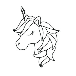 Unicorn Embroidery Pattern