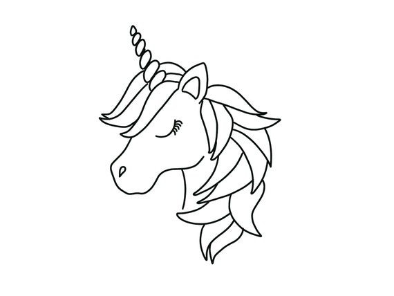Unicorn Embroidery Pattern - Etsy
