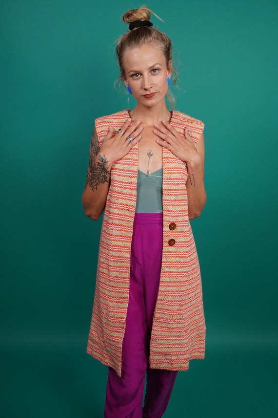 Vintage Duster, Vintage Duster Vest, Duster Vest,
