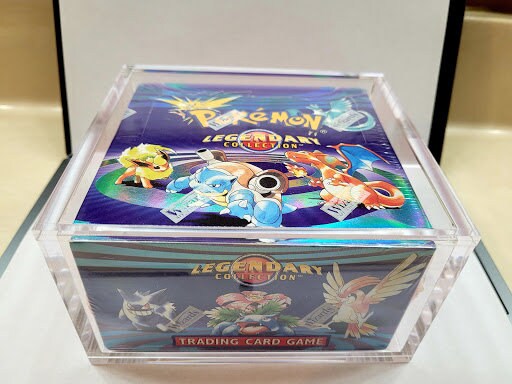Pokemon Booster Box Magnetic PREMIUM Acrylic Case Fits WOTC Era
