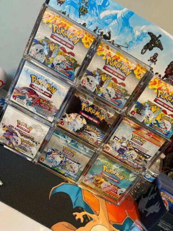 Pokemon Booster Box Acrylic Magnetic Case *PRE-ORDER* ALL Modern /& WOTC