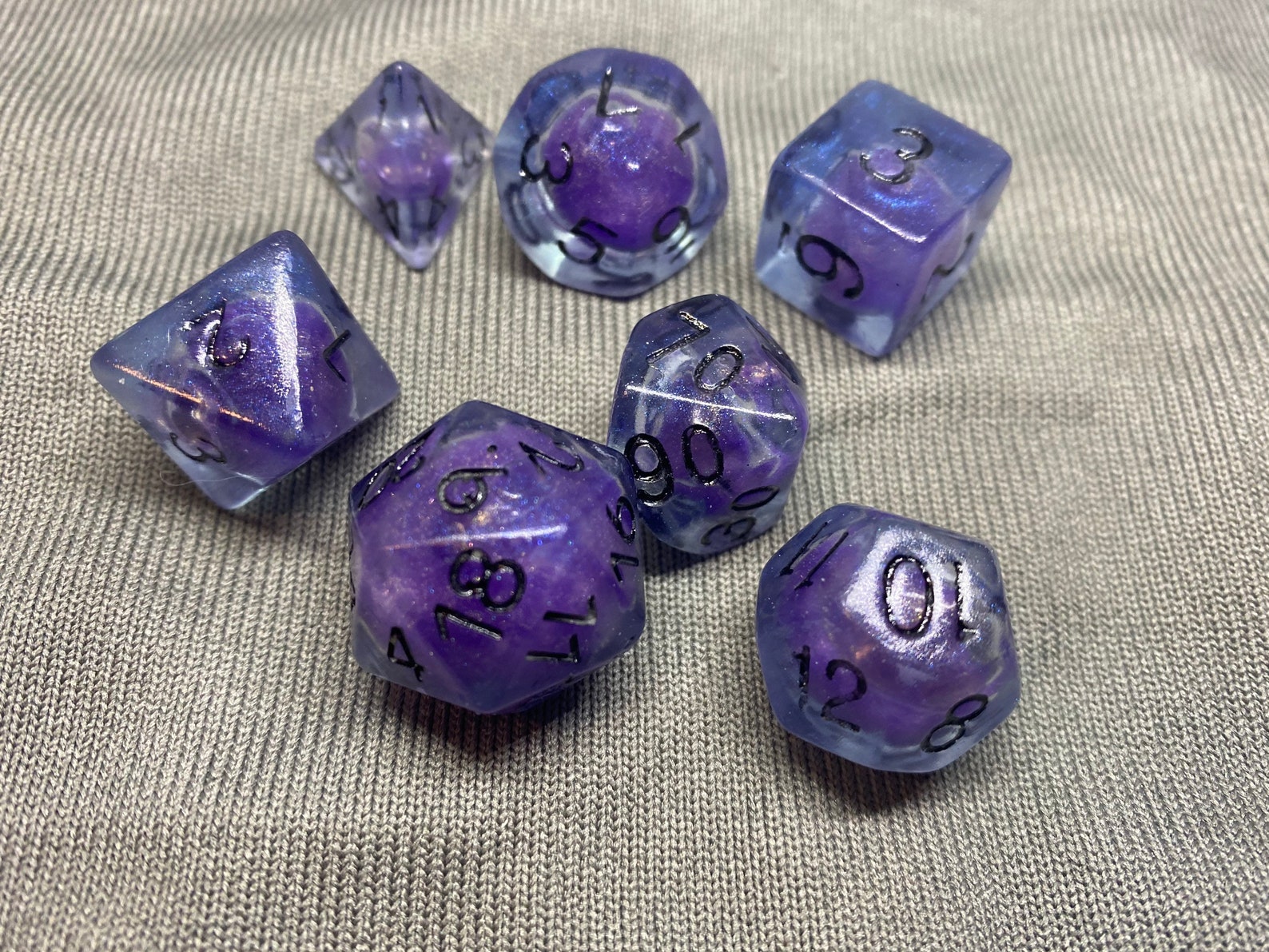 Liquid Core Dice Etsy