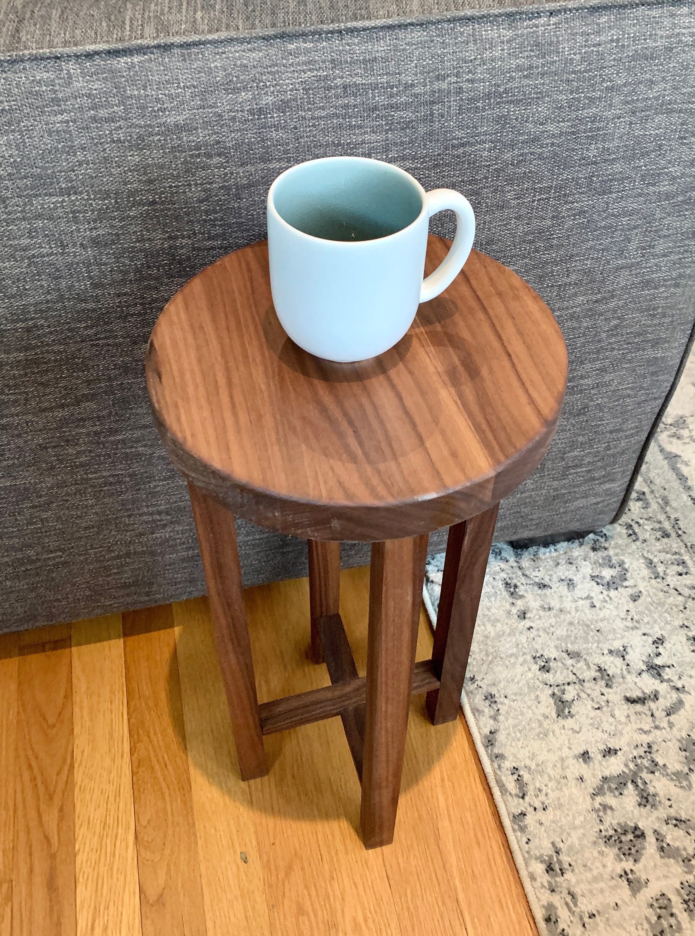 Reclaimed Wood Side Table Beautiful Small Nightstand End Accent