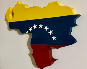 Venezuela Wooden Flag | Venezuela Wall Art